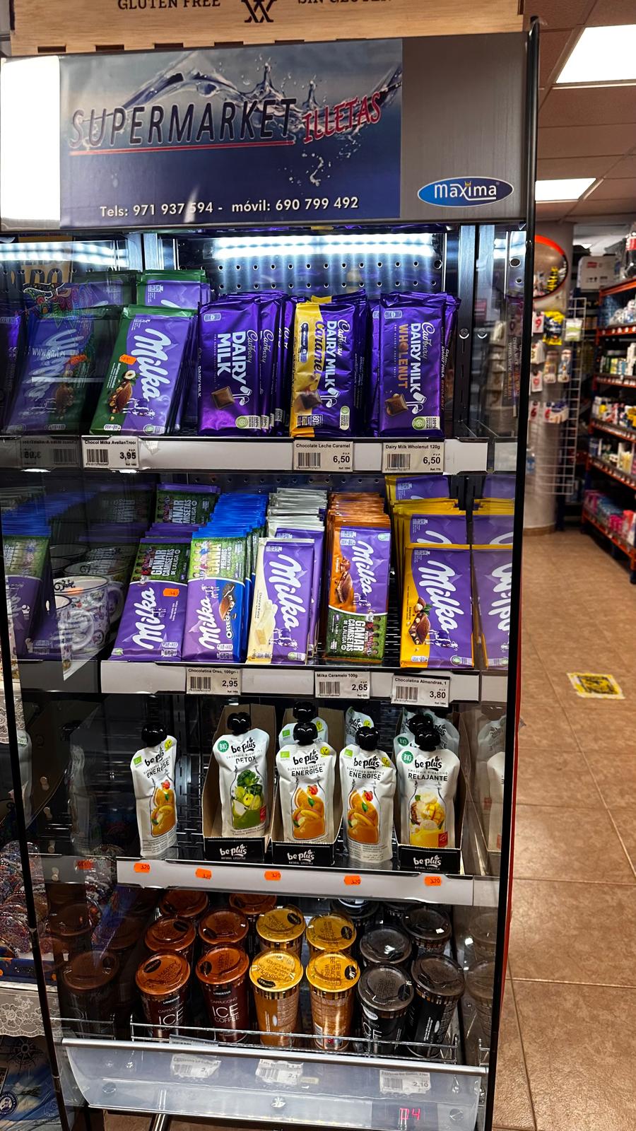 Chocolatinas y dulces
